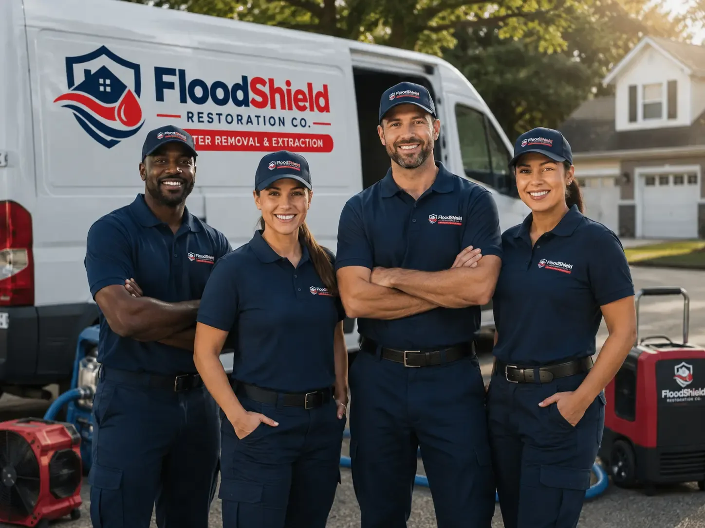 Flood Damage Restoration company in Adkins, TX